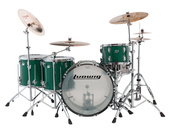 ludwig green sparkle vistalite drum kit sale